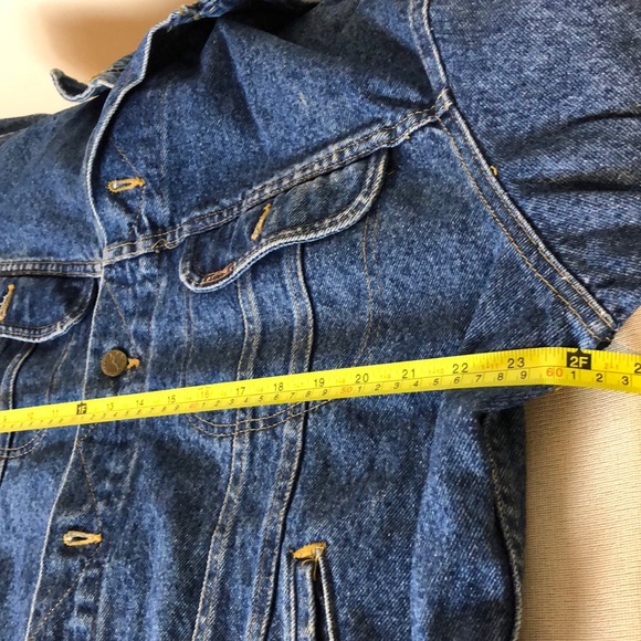 Vintage Men’s Riders Denim Jacket Large - Picture 6 of 8